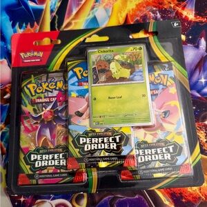 Pokemon Perfect Order 3 Pack Sealed Booster